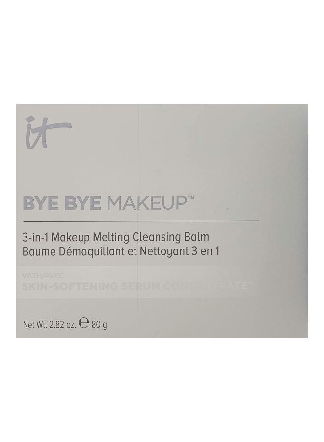 IT COSMETICS - 3-In-1 Bye Bye Makeup Cleansing Balm Clear - Image 1