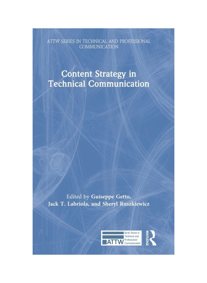 Content Strategy In Technical Communication hardcover english - 01 Oct 2019 