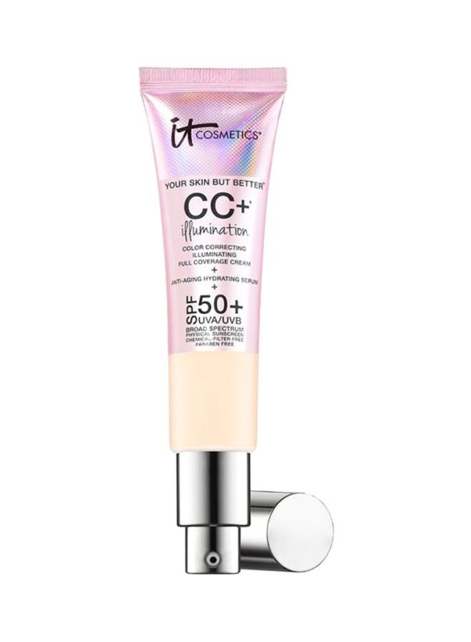 IT COSMETICS Your Skin But Better CC+ Illumination Color Correcting Cream SPF50+ Fair - Image 1