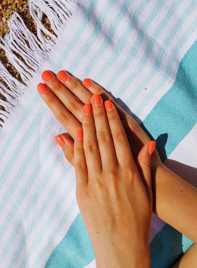 فلورمار طلاء أظافر 421 برتقالي بلوسوم ساطع - Image 3