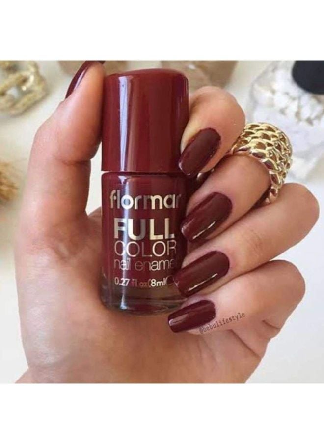 flormar Full Color Nail Enamel Cinnamon - Image 3
