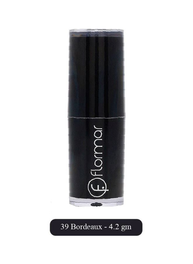فلورمار أحمر شفاه غير لامع يدوم طويلاً L39 أحمر داكن - Image 2