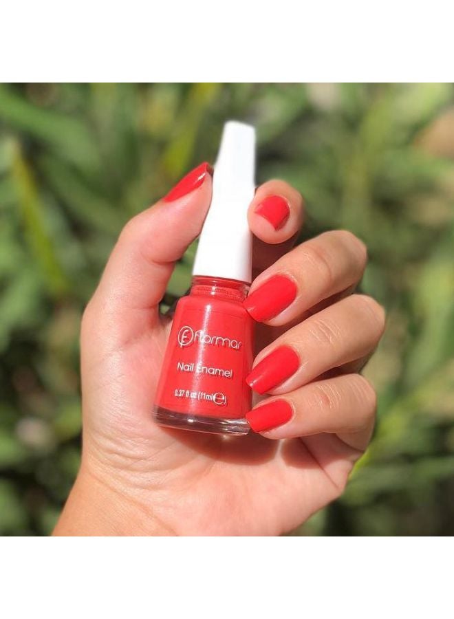 flormar Shiny Nail Enamel 518 Sunshine - Image 3