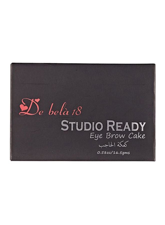 De Bela 18 Sttudio Ready Eye Brow Cake Multicolour 02 - Image 3