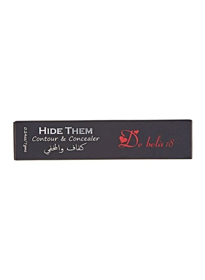 De Bela 18 Hide Them Contour And Concealer Multicolour 02  - Image 2
