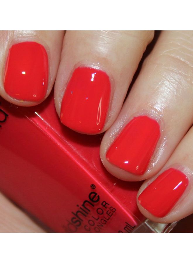 Wet N Wild Shine Nail Color Red  - Image 3
