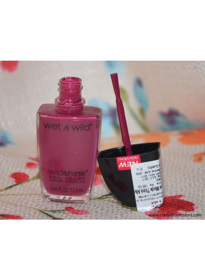 Wet N Wild Wildshine Nail Color E487E Grape Minds Think Alike  - Image 3
