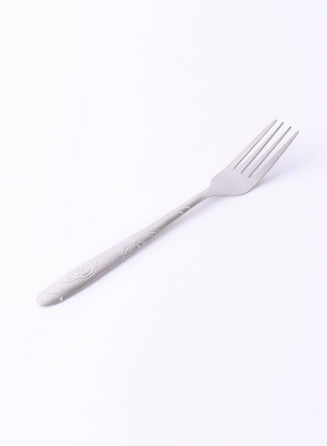 طقم شوك عشاء من الستانلس ستيل مكون من 12 قطعة فضي 18x4x2Ø³Ù†ØªÙŠÙ…ØªØ± - Image 3