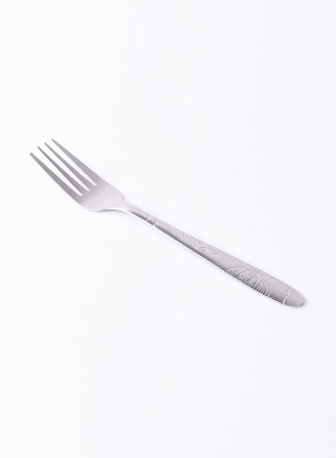 طقم شوك عشاء من الستانلس ستيل مكون من 12 قطعة فضي 18x4x2Ø³Ù†ØªÙŠÙ…ØªØ± - Image 4