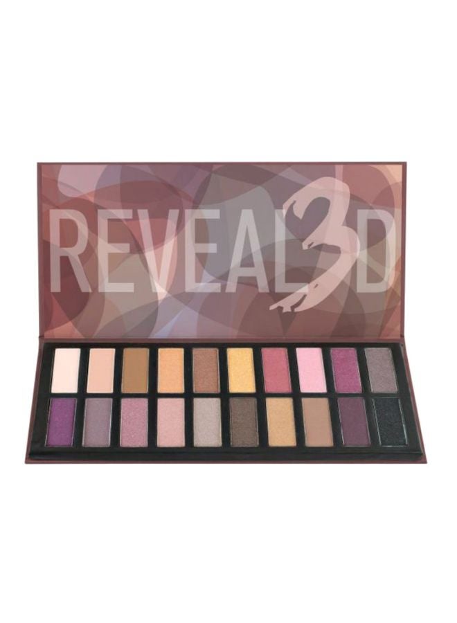 COASTAL SCENTS Revealed 3 Eyeshadow Palette Pink/Brown/Beige - Image 1