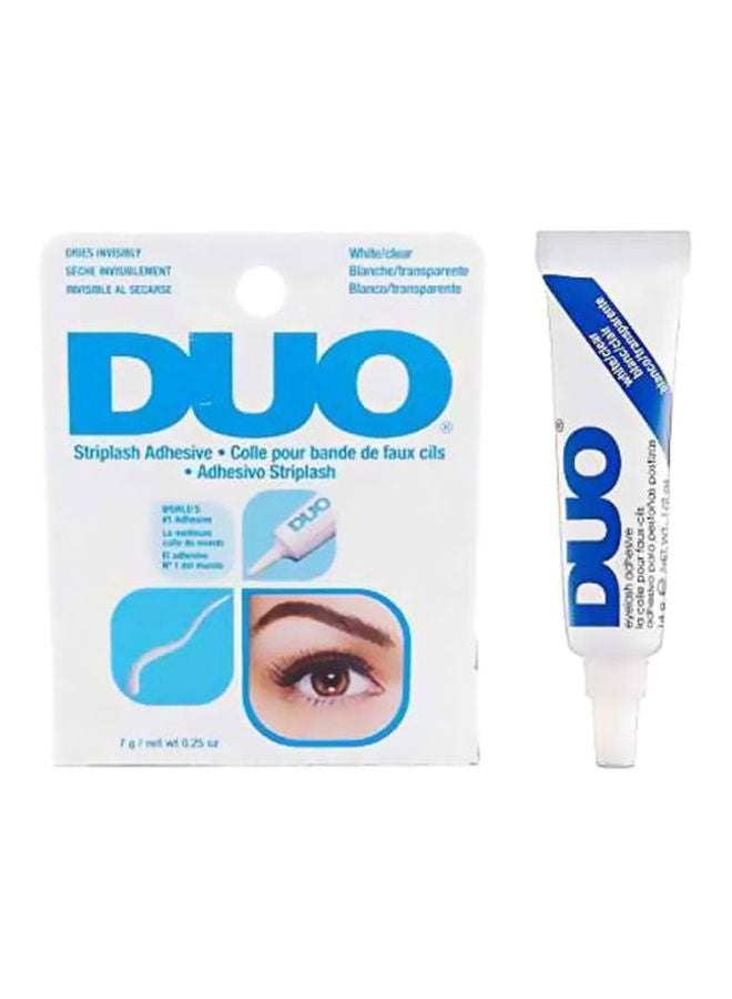 DUO Striplash Adhesive White/Clear - Image 2
