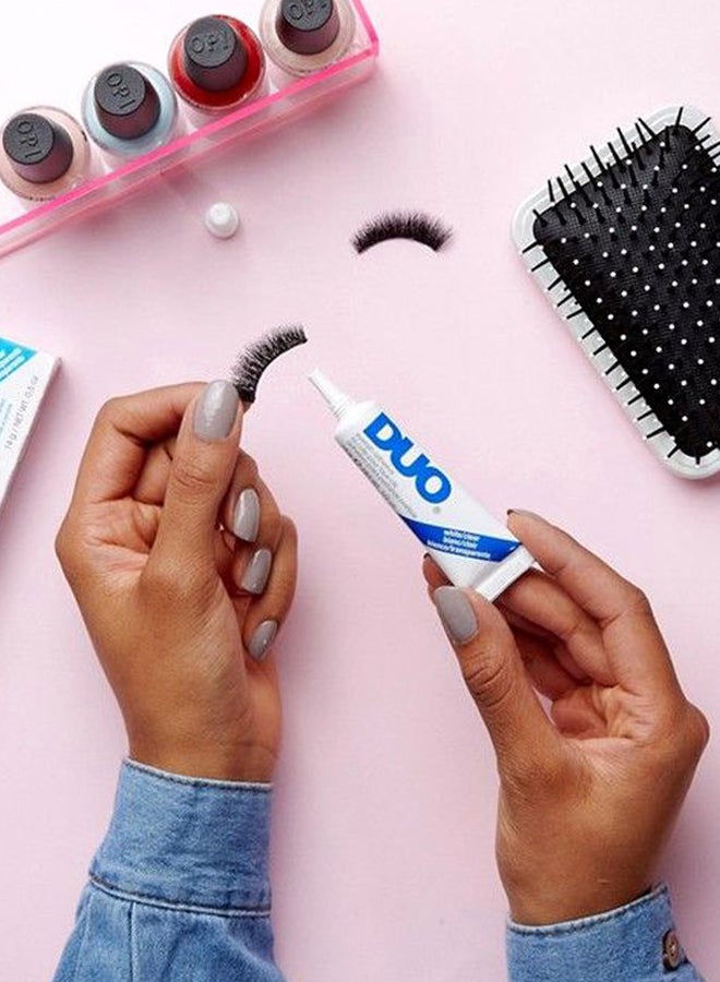 DUO Striplash Adhesive White/Clear - Image 3