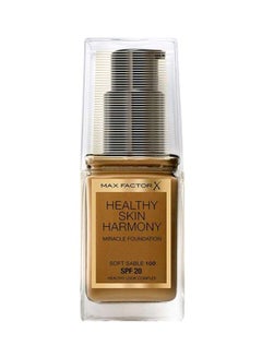 Max Healthy Skin Harmony Miracle Foundation With SPF 20 Soft Sable 100  - Image 1