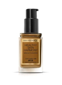 Max Healthy Skin Harmony Miracle Foundation With SPF 20 Soft Sable 100  - Image 2