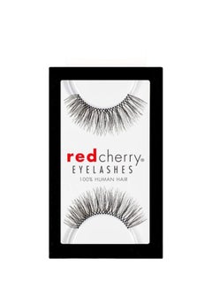 Red Cherry Frankie Eyelashes 107 Black  - Image 2