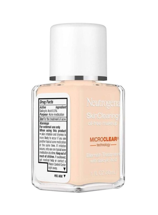 Neutrogena Skinclearing Oil Free Makeup 10 Classic Ivory  - Image 3