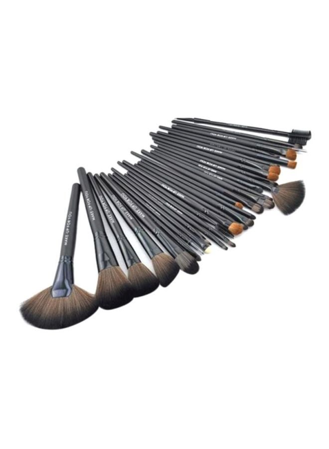 ميك أب فور يو - طقم فراشي مستحضرات تجميل احترافية مكون من 24 قطعة أسود - Image 1