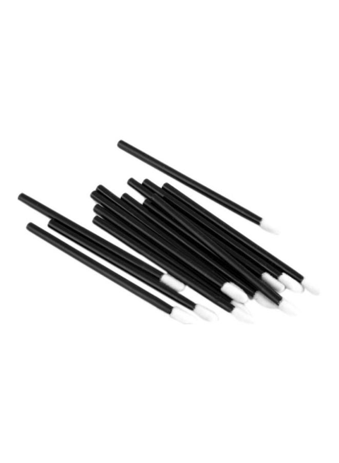 VANDER LIFE 100-Piece Pro Disposable Lip Gloss Wand Set Black/White - Image 3