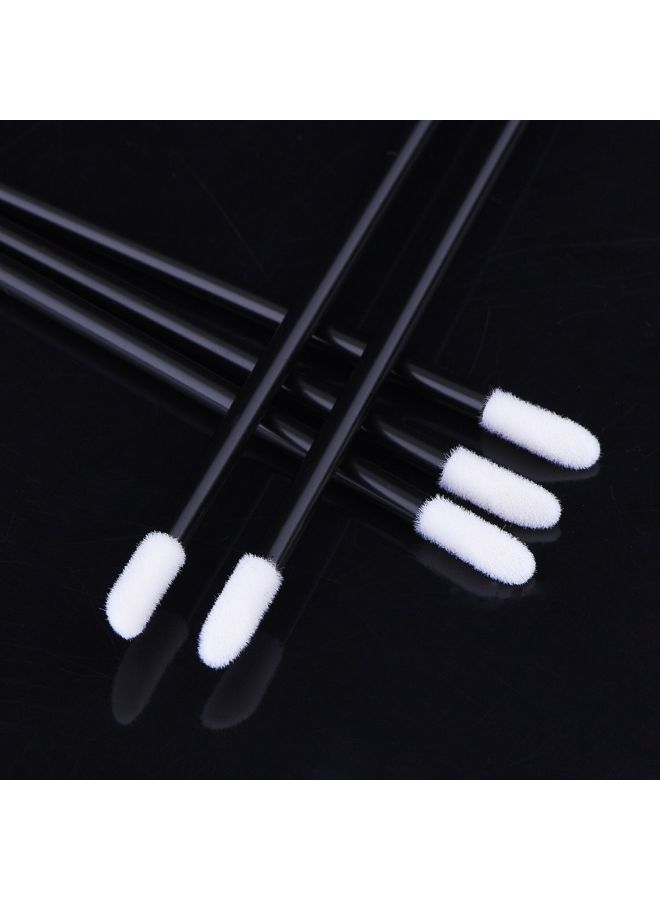 VANDER LIFE 100-Piece Pro Disposable Lip Gloss Wand Set Black/White - Image 5