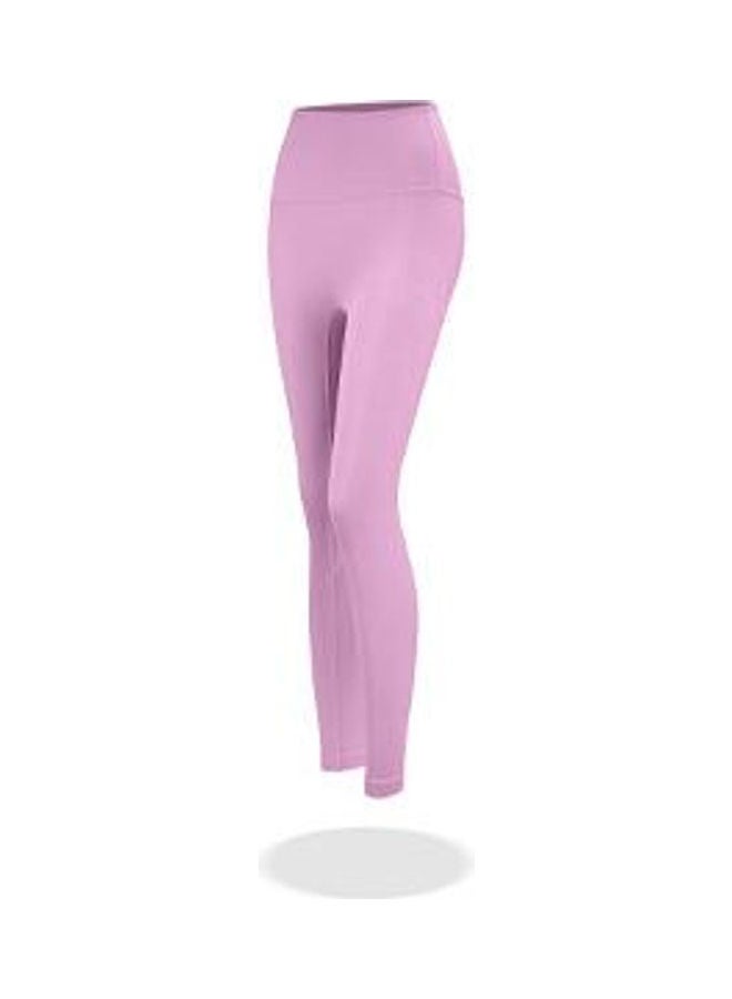 General Sports Fitness High Waist Buttocks Yoga Pants Purple  - Image 1