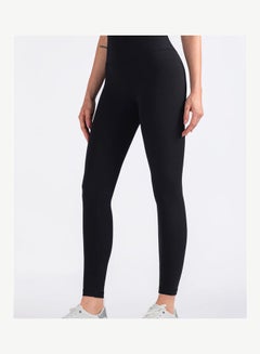 General High waist yoga pants sports fitness pants women/black Black  - Image 3