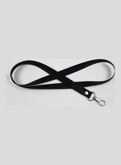 Neck Strap Key Phone ID Badge Whistles Lanyard Holders Metal Lobster Clasps Clip Black