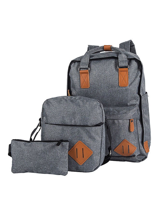 3pcs multifunctional backpacks Grey - Image 1
