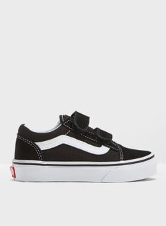 VANS Kids Old Skool V Sneaker Black/White  - Image 1