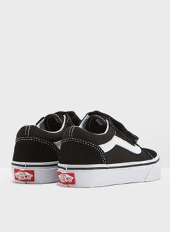 VANS Kids Old Skool V Sneaker Black/White  - Image 2