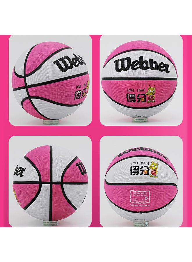 WEBBER Mini Rubber  Basketball (Inflated) Size 4 - Image 3