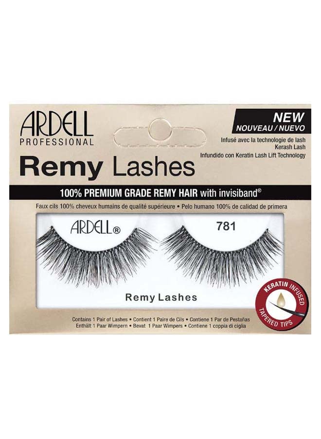 أرديل رموش شريطية بشعيرات باتجاه واحد لون أسود 781