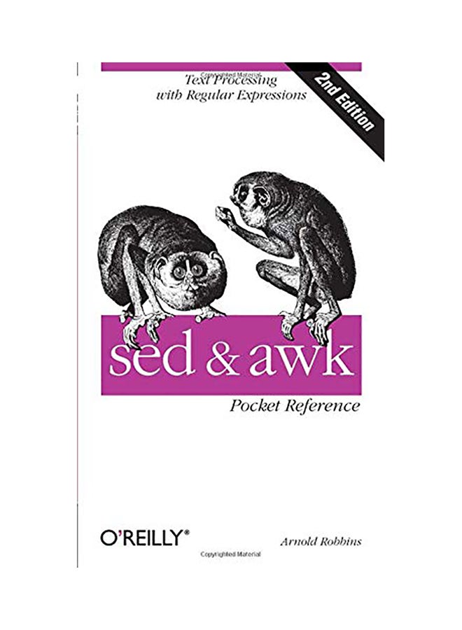 Sed And Awk Pocket Reference paperback english - 2002 