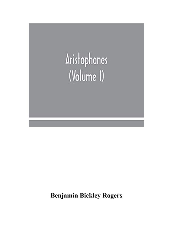 Aristophanes (Volume I) hardcover english - 2020 