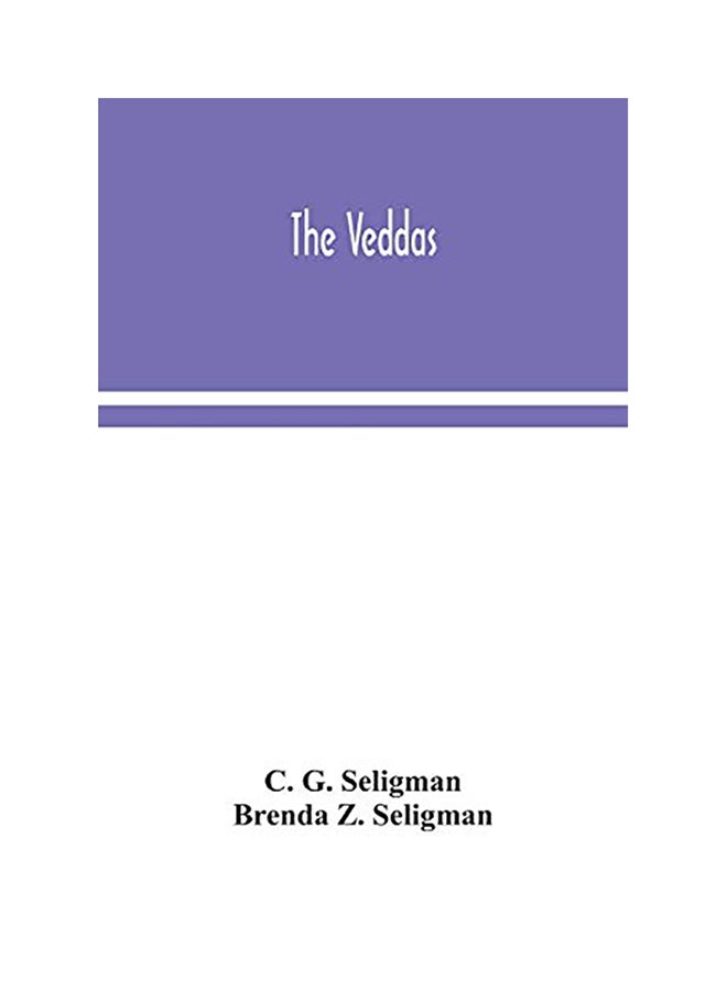 The Veddas paperback english - 2020 