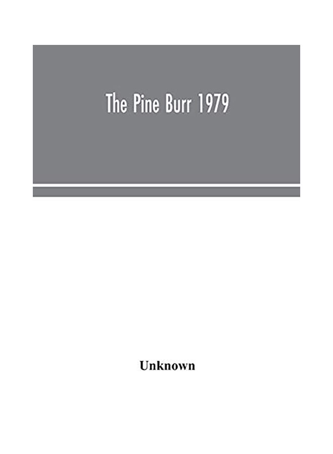 The Pine Burr 1979 hardcover english - 2020 