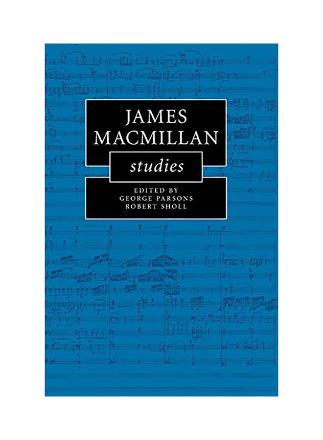 James Macmillan Studies hardcover english - 2020 