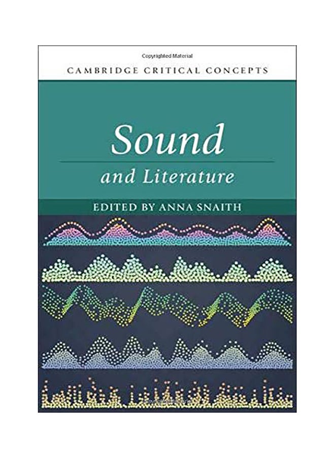 Sound And Literature hardcover english - 2020 