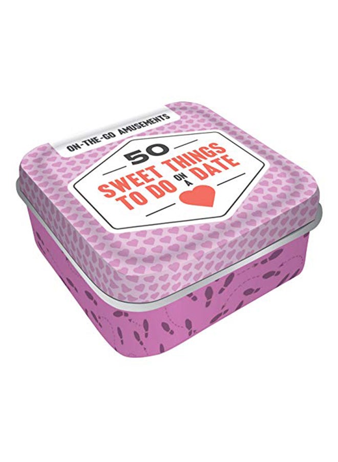 On-The-Go Amusements: 50 Sweet Things To Do On A Date: (50 Ideas For Shaking Up Your Romantic Routine, Great Date-Night Activity Cards In A Box) paperback english - 2020 