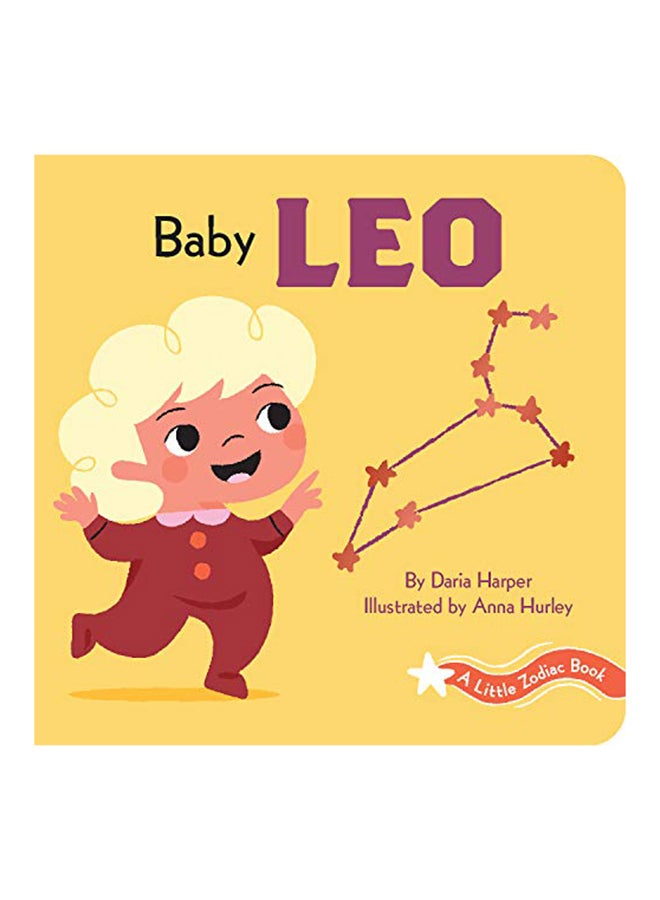 A Little Zodiac Book: Baby Leo Hardcover English by Daria Harper - 2020 