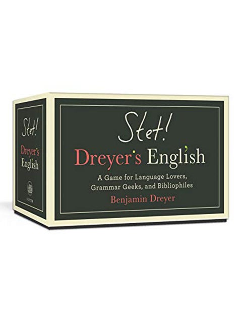 Stet! Dreyer's English: A Game For Language Lovers, Grammar Geeks, And Bibliophiles Paperback English by Benjamin Dreyer - 38545