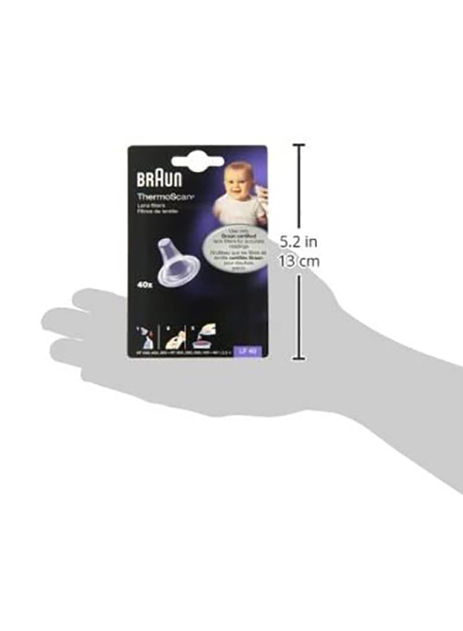 40-Piece Thermoscan Lens Filters