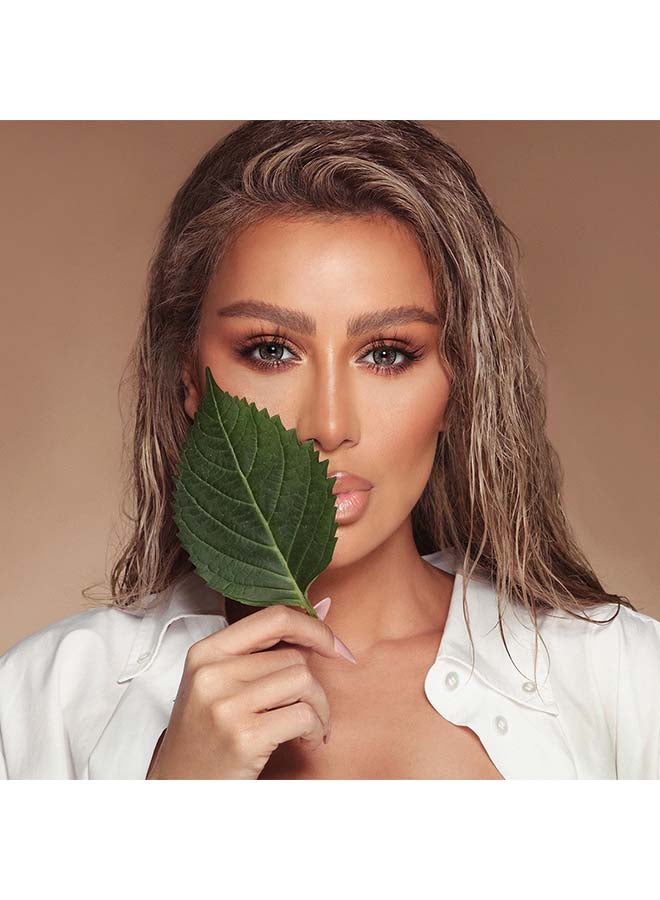 أمارا طقم عدسات لاصقة شهرية بلون رمادي فحمي للاستخدام مرة واحدة مكون من قطعتين للنساء - Image 2