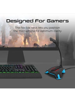 VERTUX Streamer 2 Omni-Directional Distortion Free Gaming Microphone  - Image 3