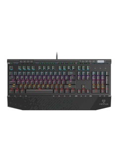 VERTUX Tungsten Hyper Action Mechanical Gaming Keyboard MX Cherry Black with Volume Scroller- wired  - Image 1