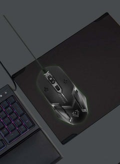 VERTUX Ergonomic Optical USB Wired Gaming Mouse upto 3200 DPI Black  - Image 2