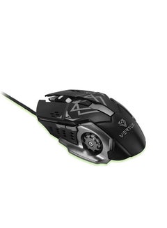 VERTUX Drago Precision Tracking Ergonomic Gaming Mouse upto 3200 DPI Black  - Image 2