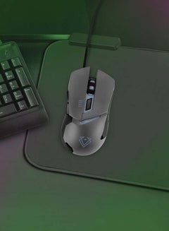 VERTUX Dominator Quick Response Ergonomic Gaming Mouse upto 3200 DPI Grey  - Image 2
