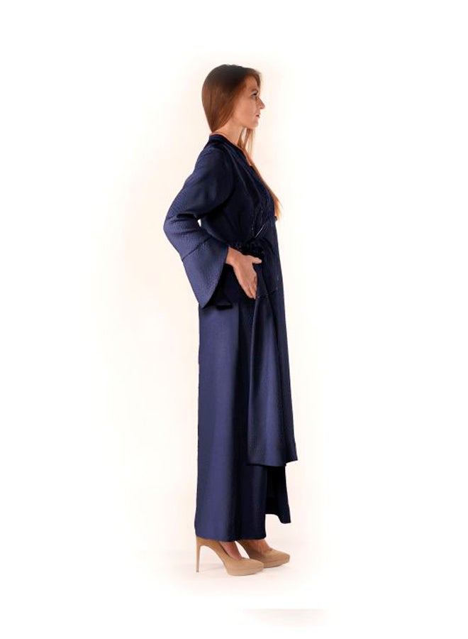 Sana'a Kayum - Solid Maxi Dress Navy Blue - Image 1