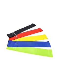 Kanteen Store 5-Piece Sports Exercise Resistance Loop Bands Set 18 x 11cm  - Image 2