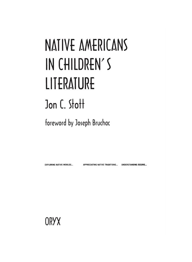 Native Americans In Children's Literature paperback english - 1995